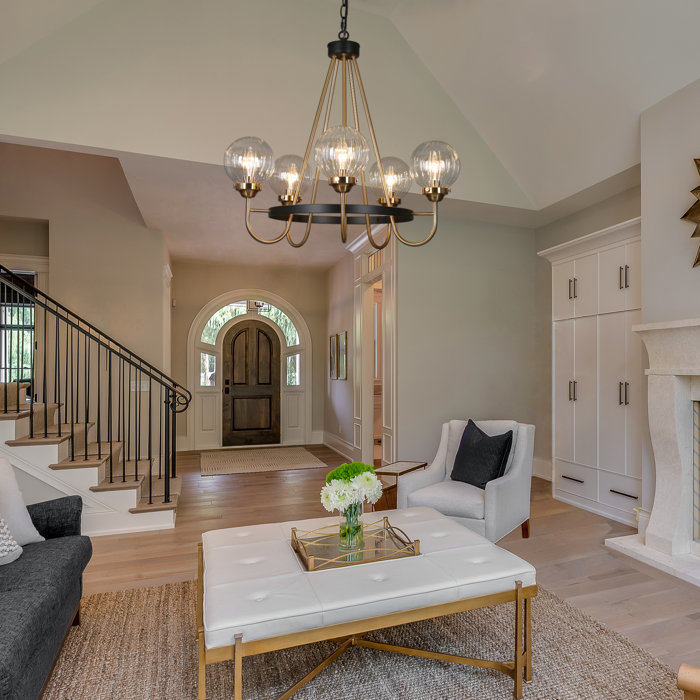 Rosdorf Park Yedidal 5 - Light Dimmable Chandelier & Reviews | Wayfair